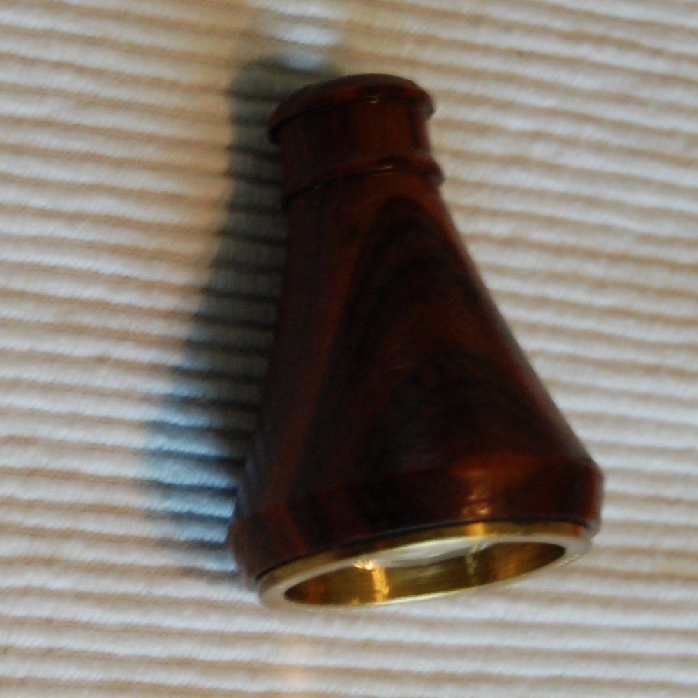 1987 Van Court International Dragonfly Wooden Kaleidoscope Prism in Box - Picture 11 of 16